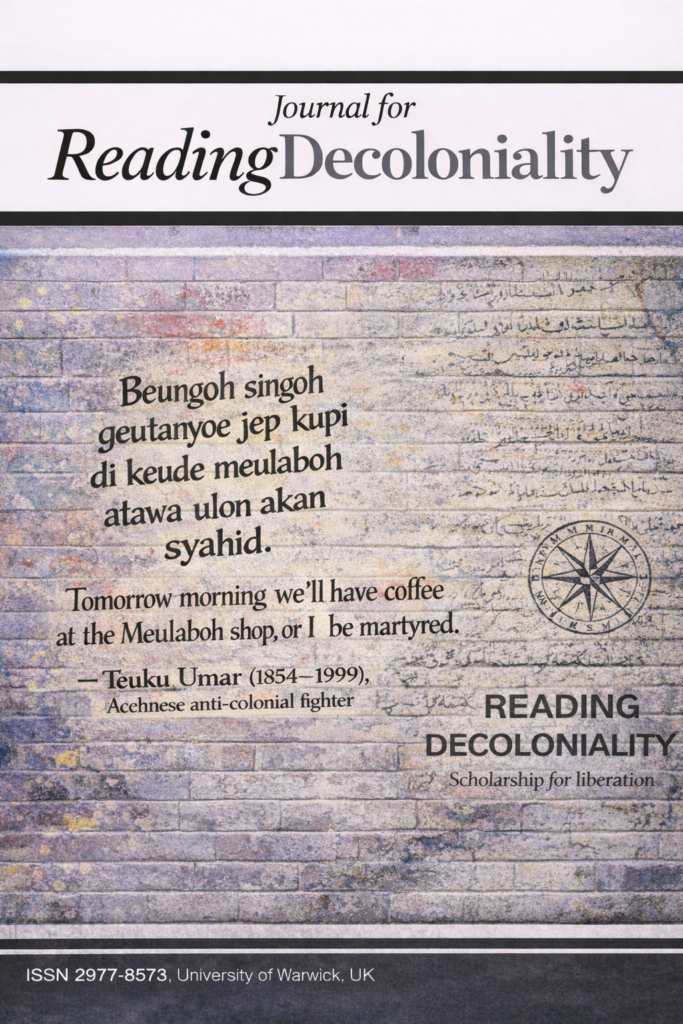 Reading Decoloniality cover